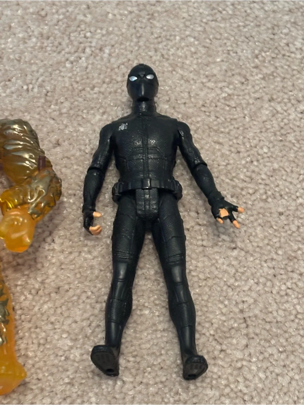 Marvel Spider-Man Molten Man Far From Home Stealth Suit 6” Action Figure
